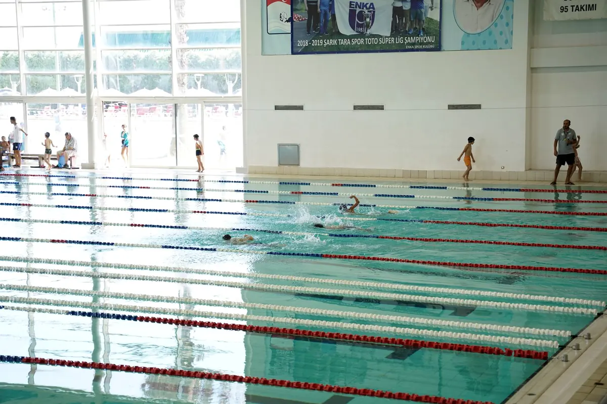 Piscina semiolímpica del colegio La Inmaculada